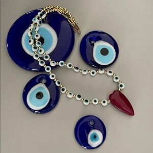 Evil eye necklace🧿and coffee cup free✔️